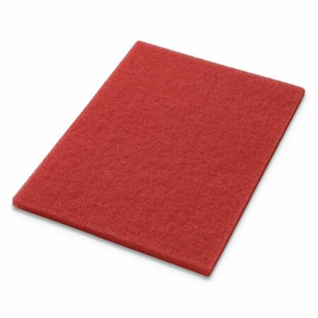 GONGS 14 x 28 in. Buffing Pads; Red GO3197900
